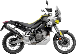 Tobă de eșapament LeoVince LV One Evo Black Edition Slip-On pentru Aprilia Tuareg 660, 2, nordicamoto.ro