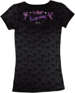 Women's Day Of The Dead Gun T-shirt Black M, 1, nordicamoto.ro