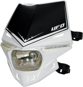 Two-piece Stealth Headlight System White