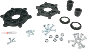 Carrier Ring Set Anodized, Black