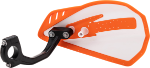 Cyclone Handguards Orange, White