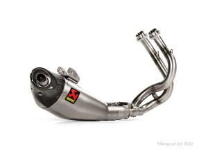 Racing Line Full Exhaust System Street Silver, Black 