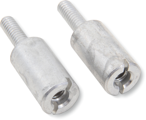 Ignition Cover Timer Stud Kit Silver, 2, nordicamoto.ro