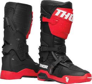 Cizme Thor Radial MX Red/Black