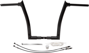 1-1/2(r) Ez Install Pointed Top Handlebar Kit Black, 1, nordicamoto.ro