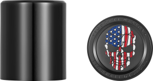 Cover Dock Skull Short Ss Blue, Enamel, Red, White, 2, nordicamoto.ro