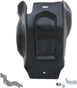 MOOSE RACING Carbon Fiber Skid Plate Black 