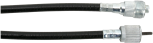Speedometer & Tachometer Cable Black
