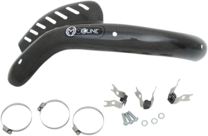 MOOSE RACING E Line 4-stroke Pipe Guard Black 