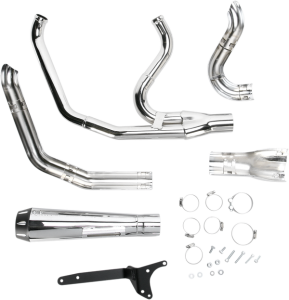Road Rage 2:1 Exhaust System Chrome, 4, nordicamoto.ro