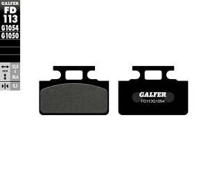 Semi-metallic Brake Pads