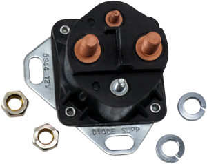Starter Relay Switch Black, 1, nordicamoto.ro