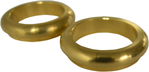 Fork Dust Covers Brass