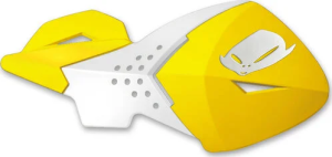 Replacement Plastic For Escalade Handguards White, Yellow, 1, nordicamoto.ro