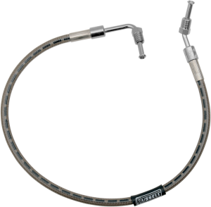 Stock-length Rear Brake Line Silver Standard, 1, nordicamoto.ro