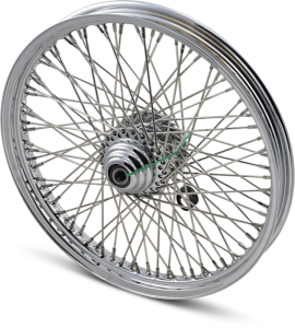 Laced 40-80 Spoke Wheel Assembly Silver