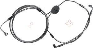 Karbonfibr Lower Brake Line Silver, Carbon Fiber, Karbonfibr