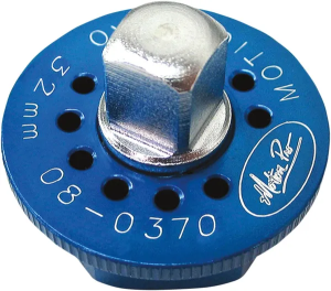 T-6 Combo Lever Adapter Blue, Chrome