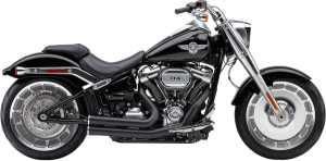 Speedster Short Rpt Exhaust System Black, 1, nordicamoto.ro