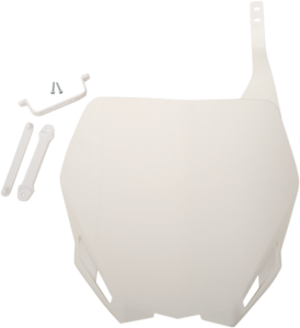 Stadium Number Plate White