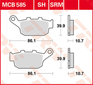 All Round Ceramic Brake Pads, nordicamoto.ro