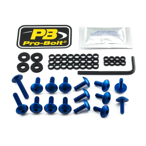 Fairing Bolt Kit For Yamaha Blue, 1, nordicamoto.ro