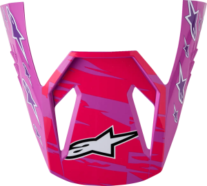 Cozoroc Casca Alpinestars SM3 Falcon Mov/Alb/Roz, nordicamoto.ro