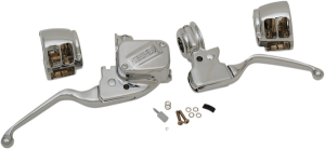 Handlebar Control Kit With Mechanical Clutch Silver, 1, nordicamoto.ro
