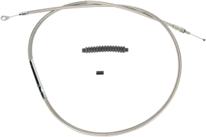 High-efficiency Stainless Steel Clutch Cable For Harley-davidson Silver