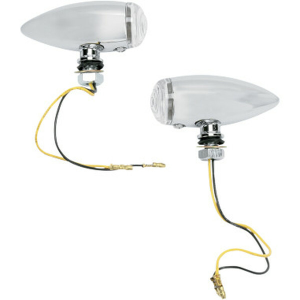Chrome Marker Lights Chrome, 1, nordicamoto.ro