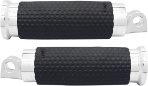 Gel Footpegs Black, 1, nordicamoto.ro