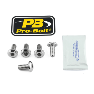 Brake Rotor Mounting Bolt Kit Silver