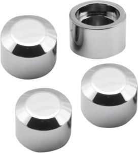 Magnetic Headbolt Cover Silver, 1, nordicamoto.ro
