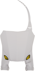 Stadium Number Plate White