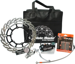 Sm Race Kit: 320mm Floating Flame, Brake Pads-line,4 Piston Caliper-bracket, Radial Master Cylinder 
