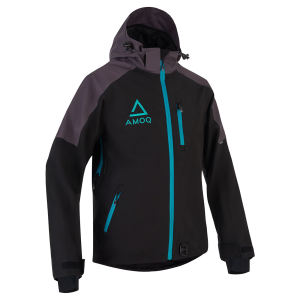 AMOQ Void V2 W's Jacket Black/Dk Grey/Turquoise XS