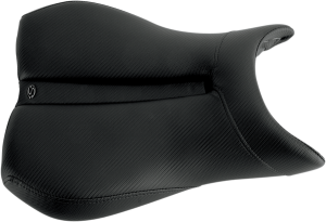 Gel-channel Track Carbon Fiber Sport Seat Black