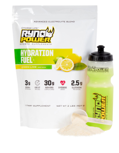 Pudră pentru băutură cu electroliți Ryno Power HYDRATION FUEL Lemon-Lime, 907 g, 20 de porții, 3, nordicamoto.ro