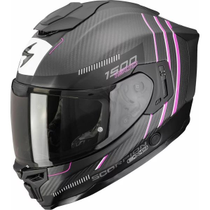 Casca integrala SCORPION EXO-1500 CARBON AIR ZITY S Negru/Bronz, 3, nordicamoto.ro
