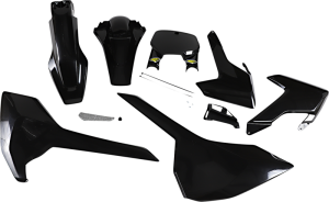 5 Piece Replica Body Kit Black