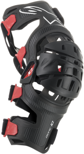 Orteza Alpinestar Bionic-10 Carbon Black Red Right