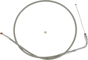 Stainless Steel Throttle/idle Cable Silver