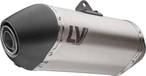 Tobă de eșapament LeoVince LV-14 Titanium Slip-On pentru Honda XL750 Transalp, nordicamoto.ro