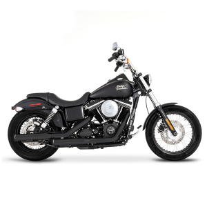 Muffler Slip-on 3(r) Duals For Softails Black, 2, nordicamoto.ro