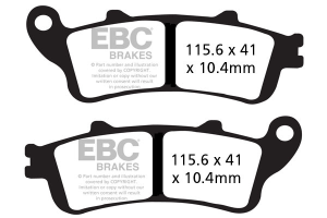 Vee Semi-sintered Brake Pads, 2, nordicamoto.ro