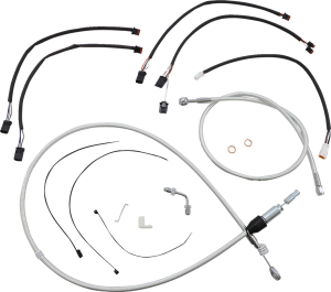 Sterling Chromite Ii® Designer Handlebar Installation Kit Silver