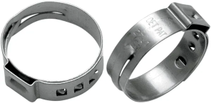 Cooling System Stepless® Clamps Silver