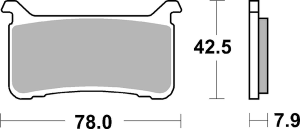 Dc Racing Dual Carbon Brake Pads