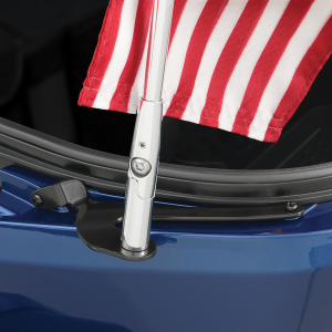 Flag Pole For Can-am Rt With Us Flag Silver, 4, nordicamoto.ro