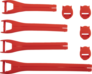 Kit Curele Cizme Moose Racing Qualifier Red